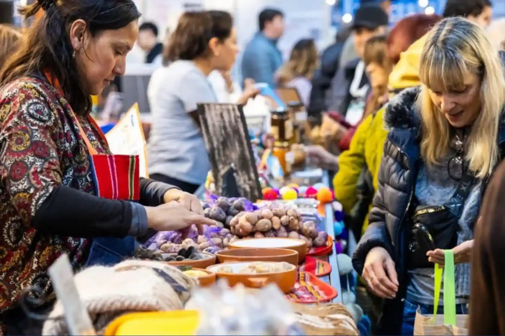 Feria Caminos y Sabores en Buenos Aires.