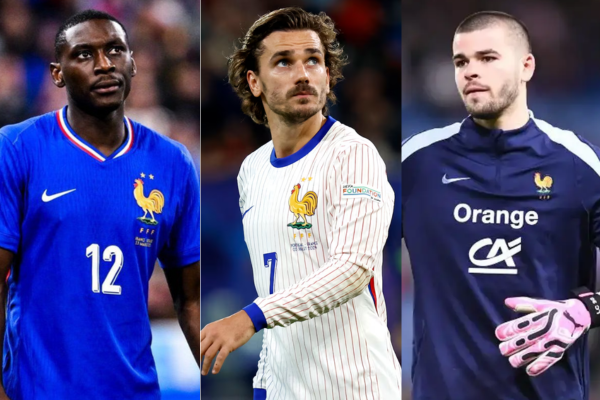Kolo Muani, Griezmann y Chevalier son otras de las ausencias más resonantes de Francia