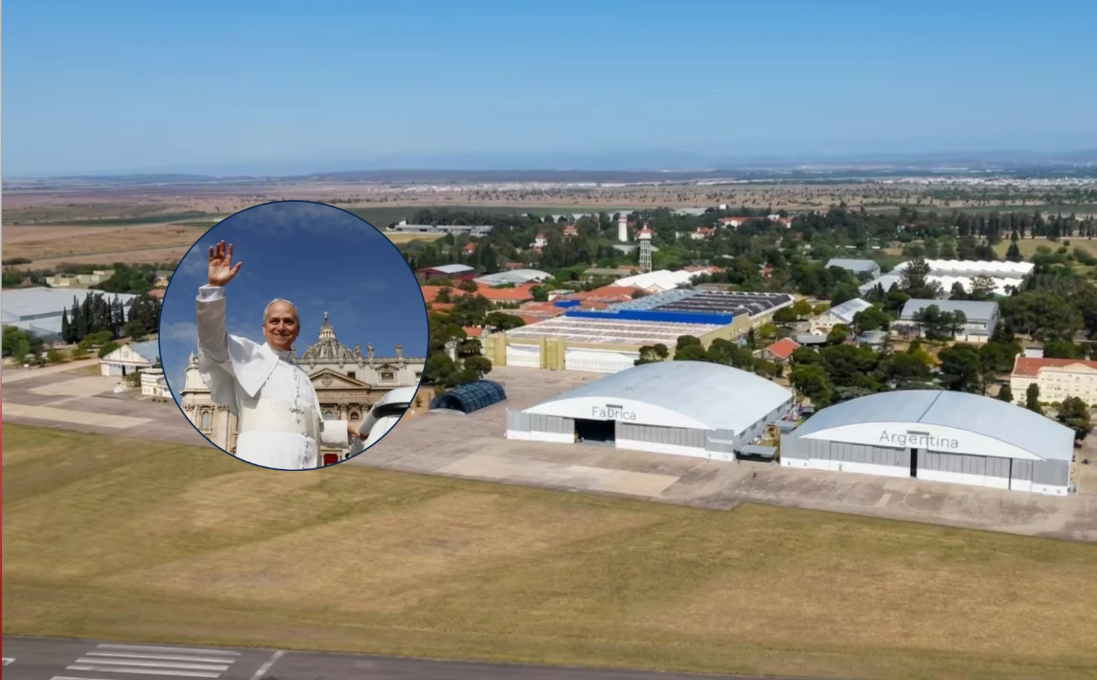 A las 10 celebrará la Santa Misa central en la explanada de la Escuela de Aviación Militar, en el predio de FAdeA