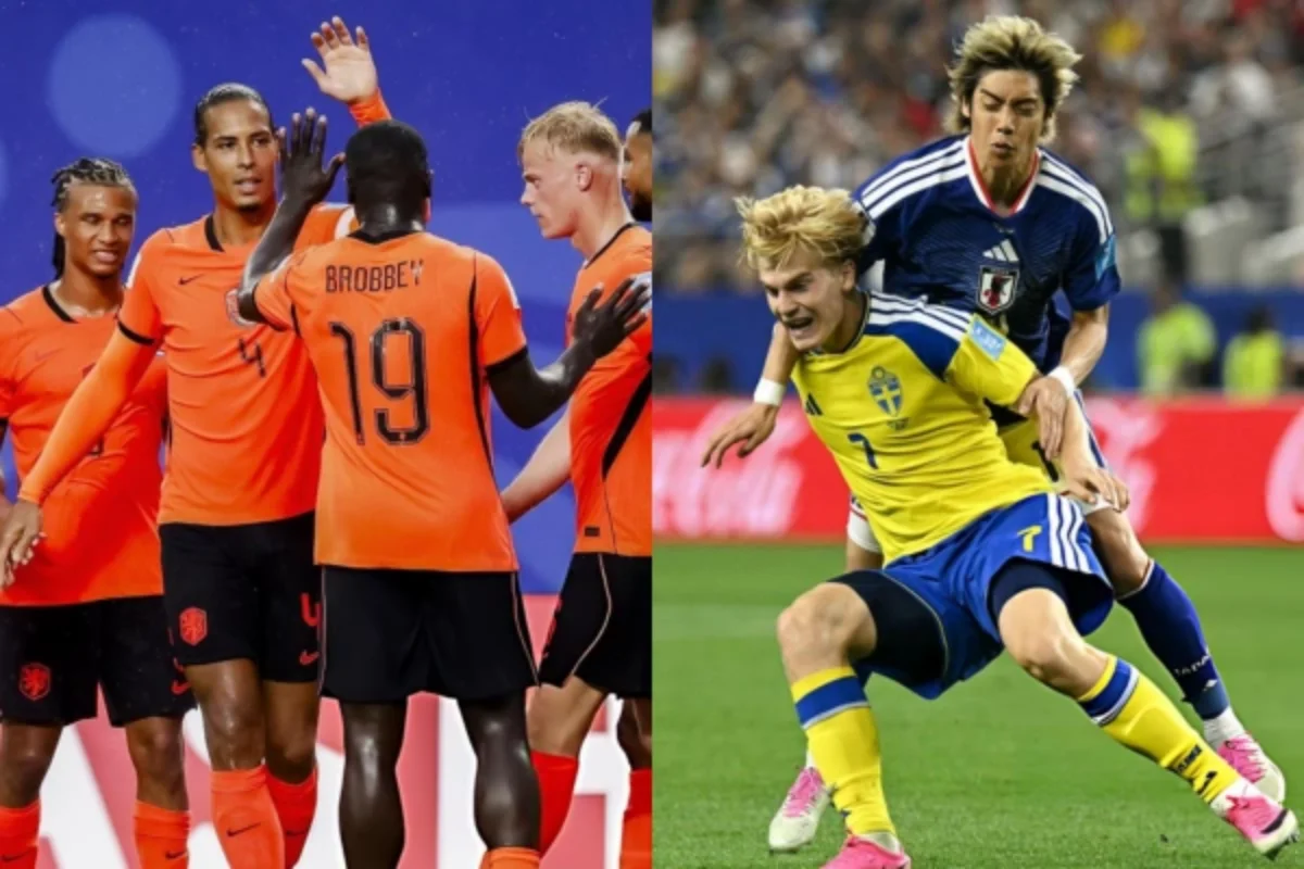 Grupo F terminado: Países Bajos 1°, Japón 2°, Suecia 3° y Túnez 4°