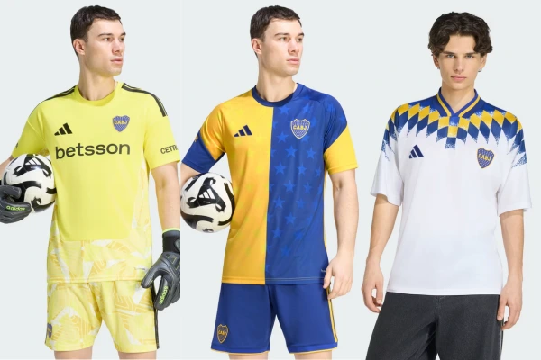 Goalkeeper Jersey, Pre-Match Warm-Up Jersey, and Stadium Jersey