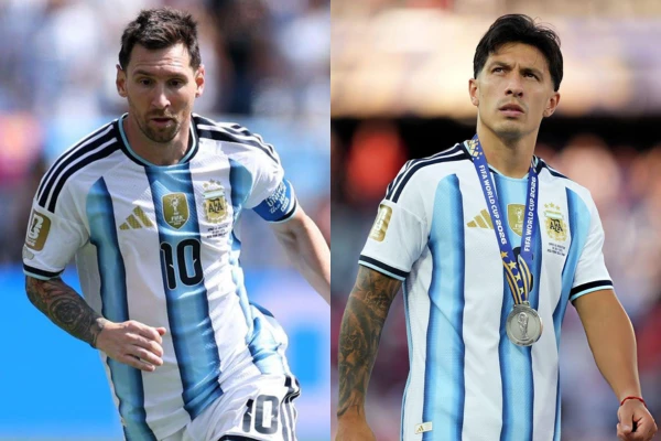 Messi and Lisandro Martínez are the only two Argentinians in the fans' ideal XI