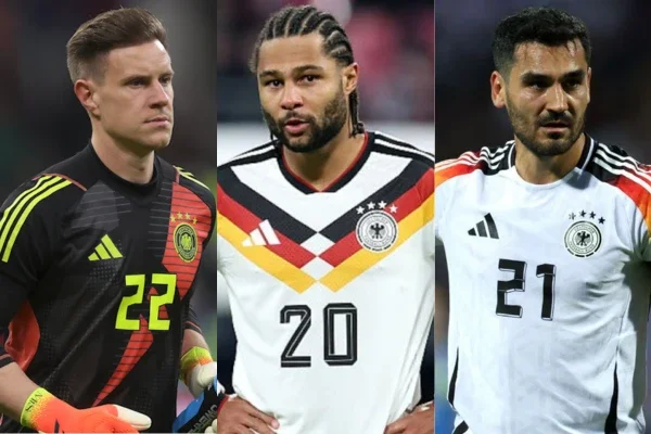 Ter Stegen, Gnabry y Gündoğan son tres bajas de peso para Alemania