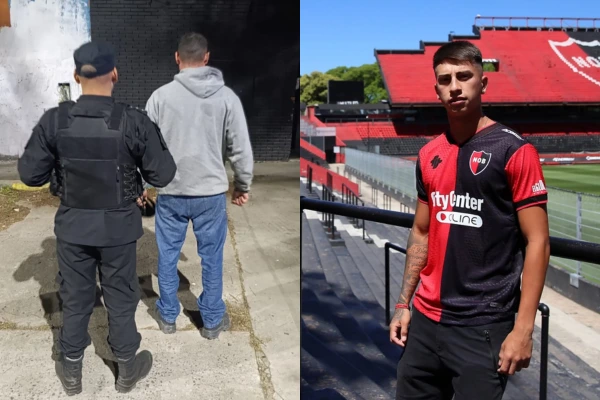 Escándalo en Rosario: Detuvieron a un juvenil de Newell’s con una 9 milímetros y el club busca rescindirle el contrato