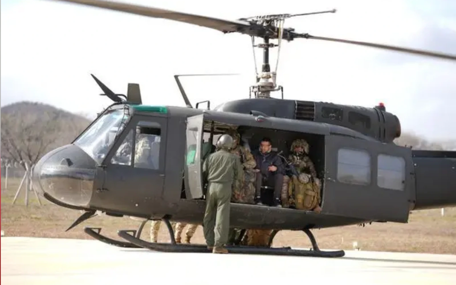 La Central Nuclear Embalse, en el valle de Calamuchita, fue uno de los escenarios de una serie de ejercicios militares desarrollados por la IV Brigada Aerotransportada del Ejército Argentino