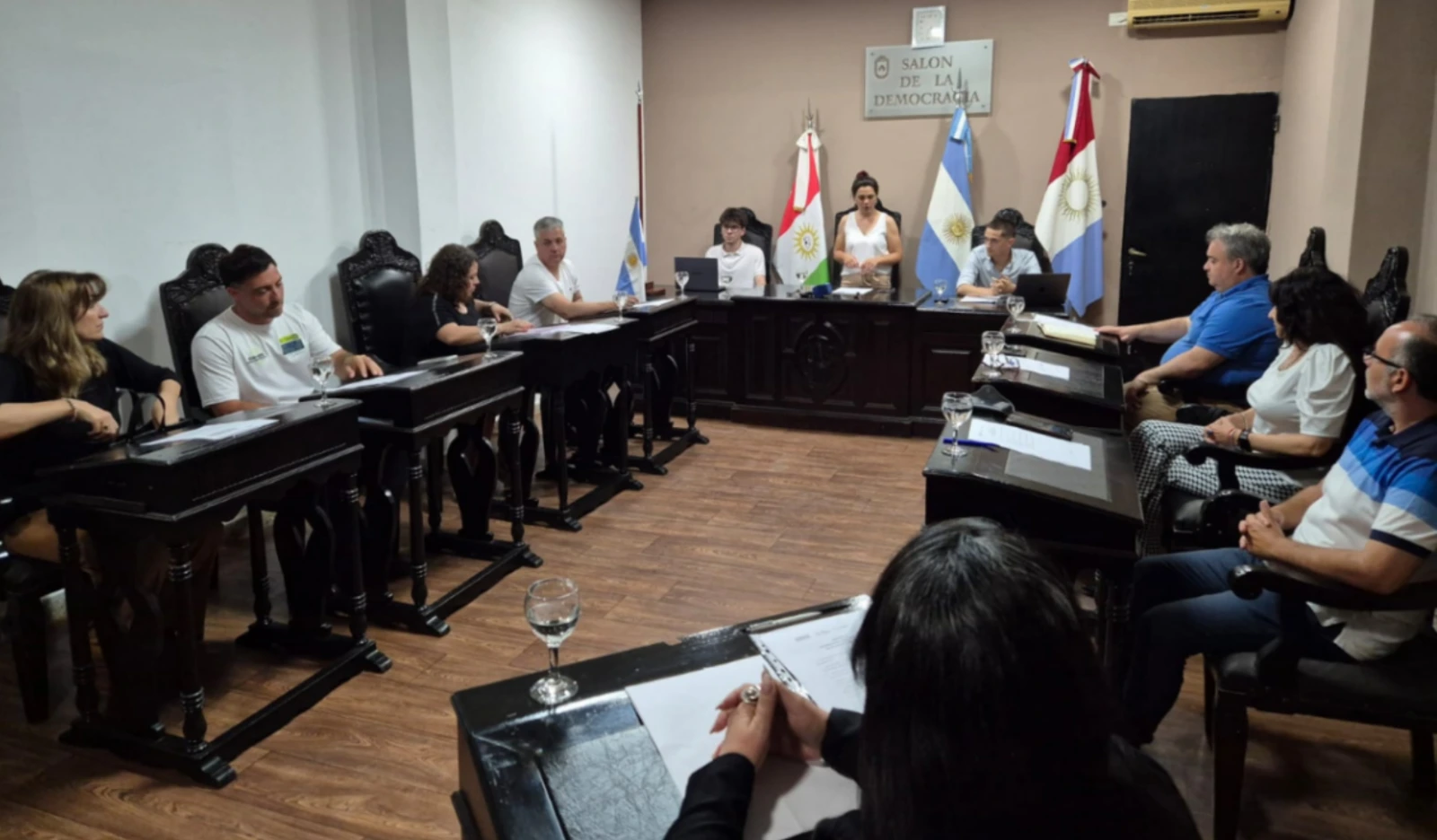 Salón de la Democracia del Concejo Deliberante de La Calera.