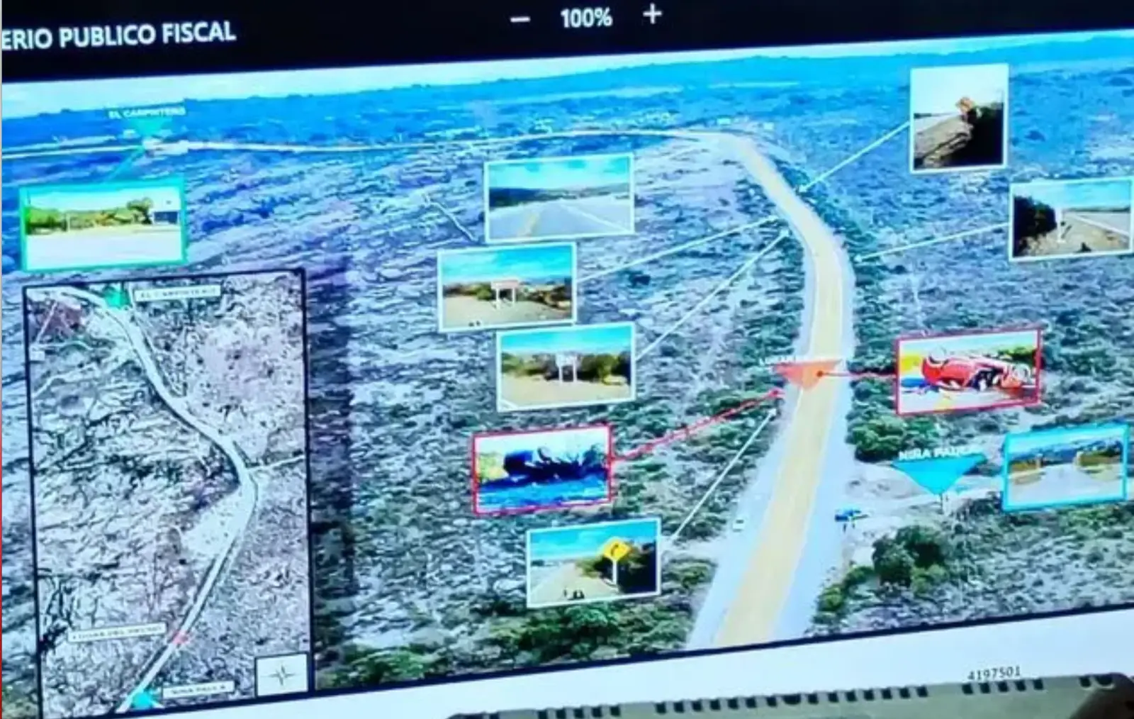 El informe estableció que el Sandero circulaba a unos 90 km/h al momento del impacto, mientras que el BMW lo hacía a 89,42 km/h.