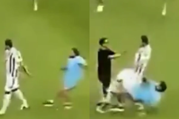 Insólito: un hincha de la Juventus invadió la cancha y lesionó accidentalmente a un jugador de su propio equipo