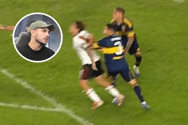 Leandro Paredes referred to the controversy over Blanco's possible penalty against Martínez Quarta: 'There are thousands per game'