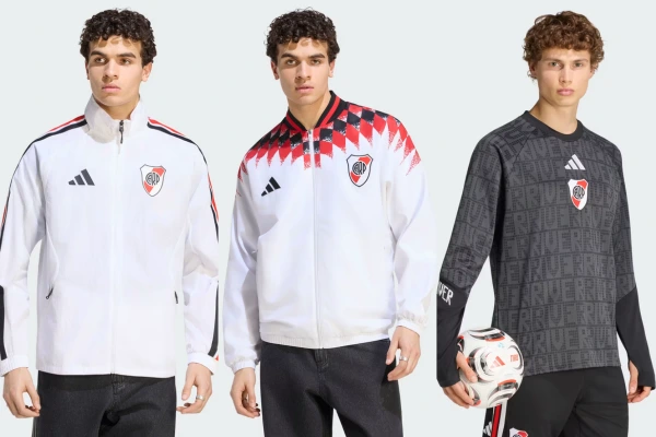 Anthem Jacket, Stadium Jacket, and Pre-Match Warm-Up Hoodie