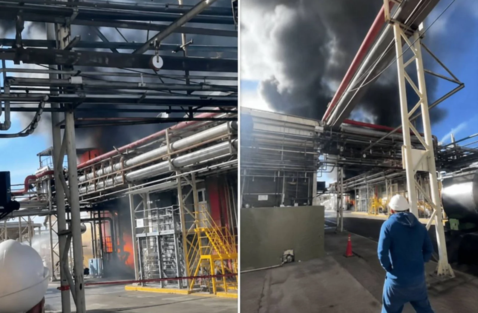 Tanto la empresa como las autoridades locales indicaron que las causas del incendio todavía se desconocen