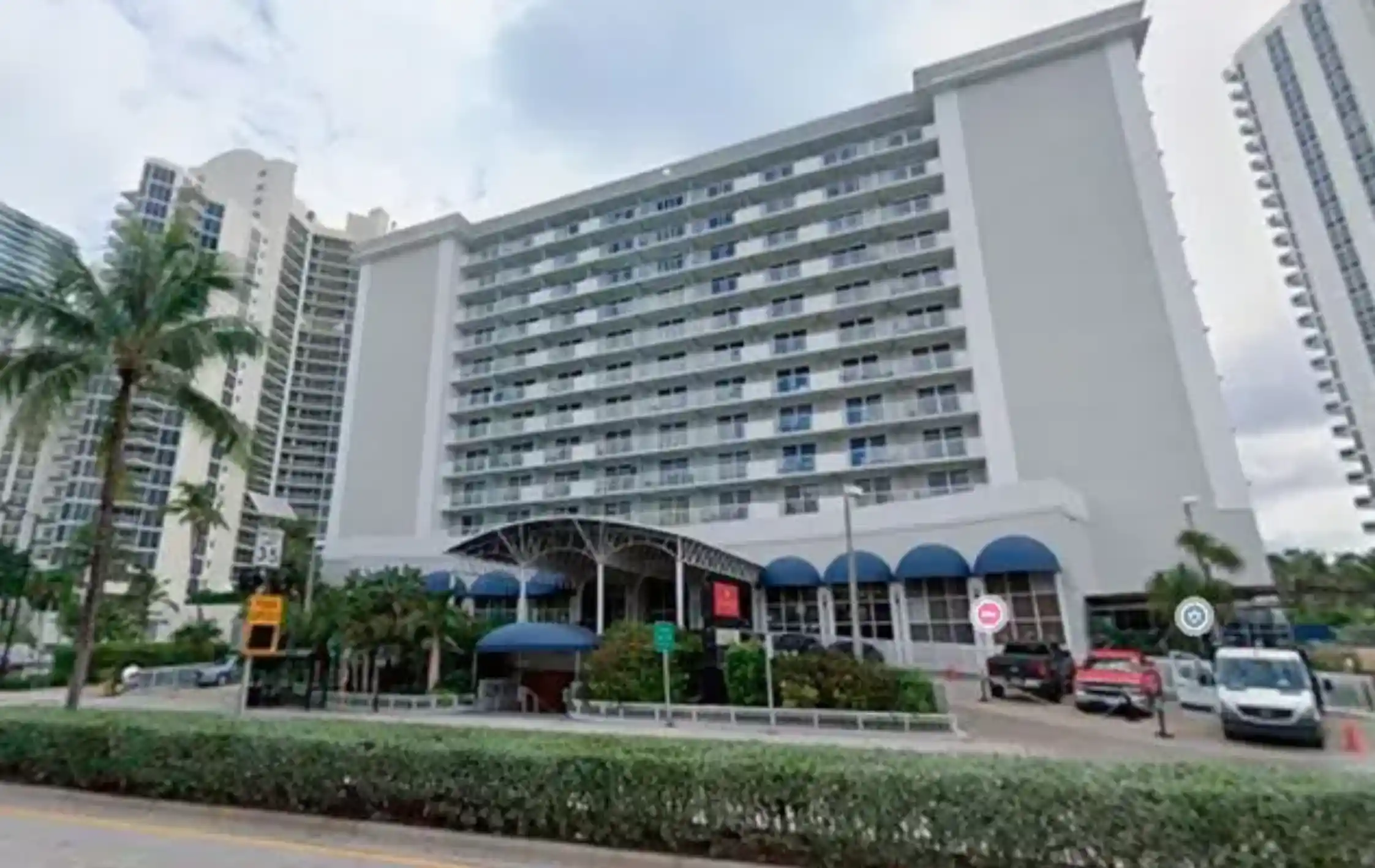 Complejo The Aventura Beach Club Condo, donde se ubican algunos de los departamentos involucrados en la causa.