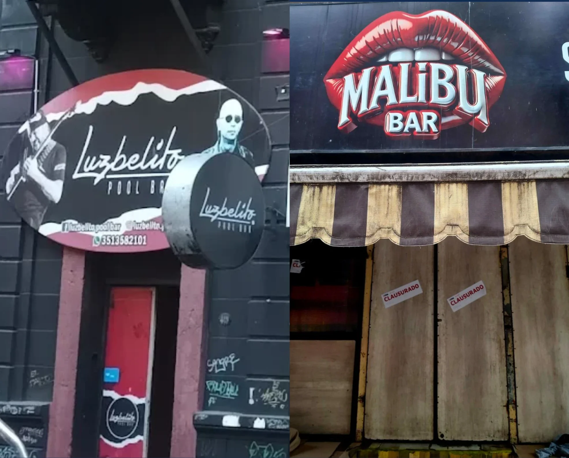 La semana pasada, la Municipalidad de Córdoba clausuró Luzbelito y Malibu, otros dos locales emblemáticos de la noche corodobesa.