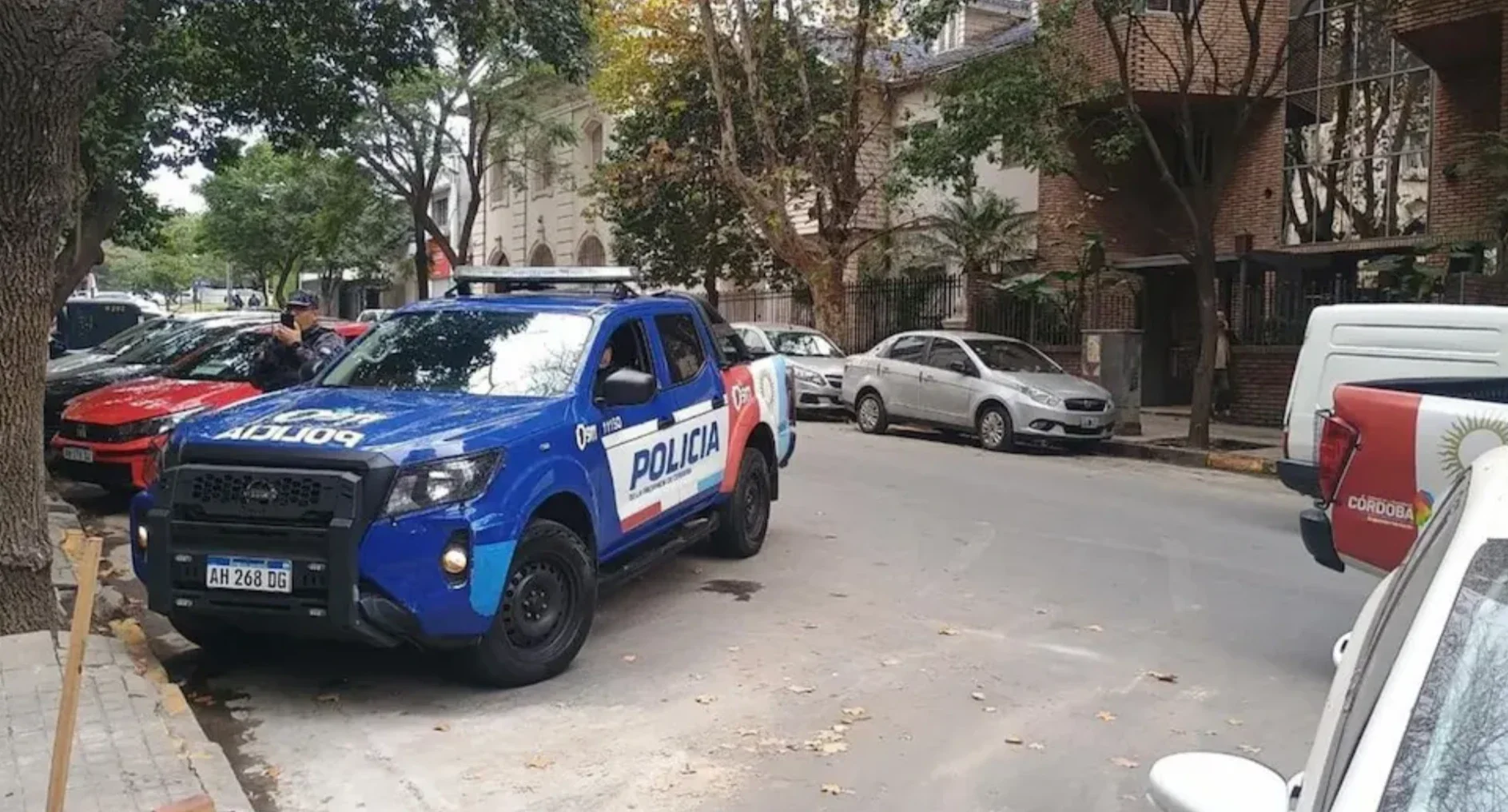 El asalto ocurrió a media mañana sobre la calle Santiago Derqui al 300