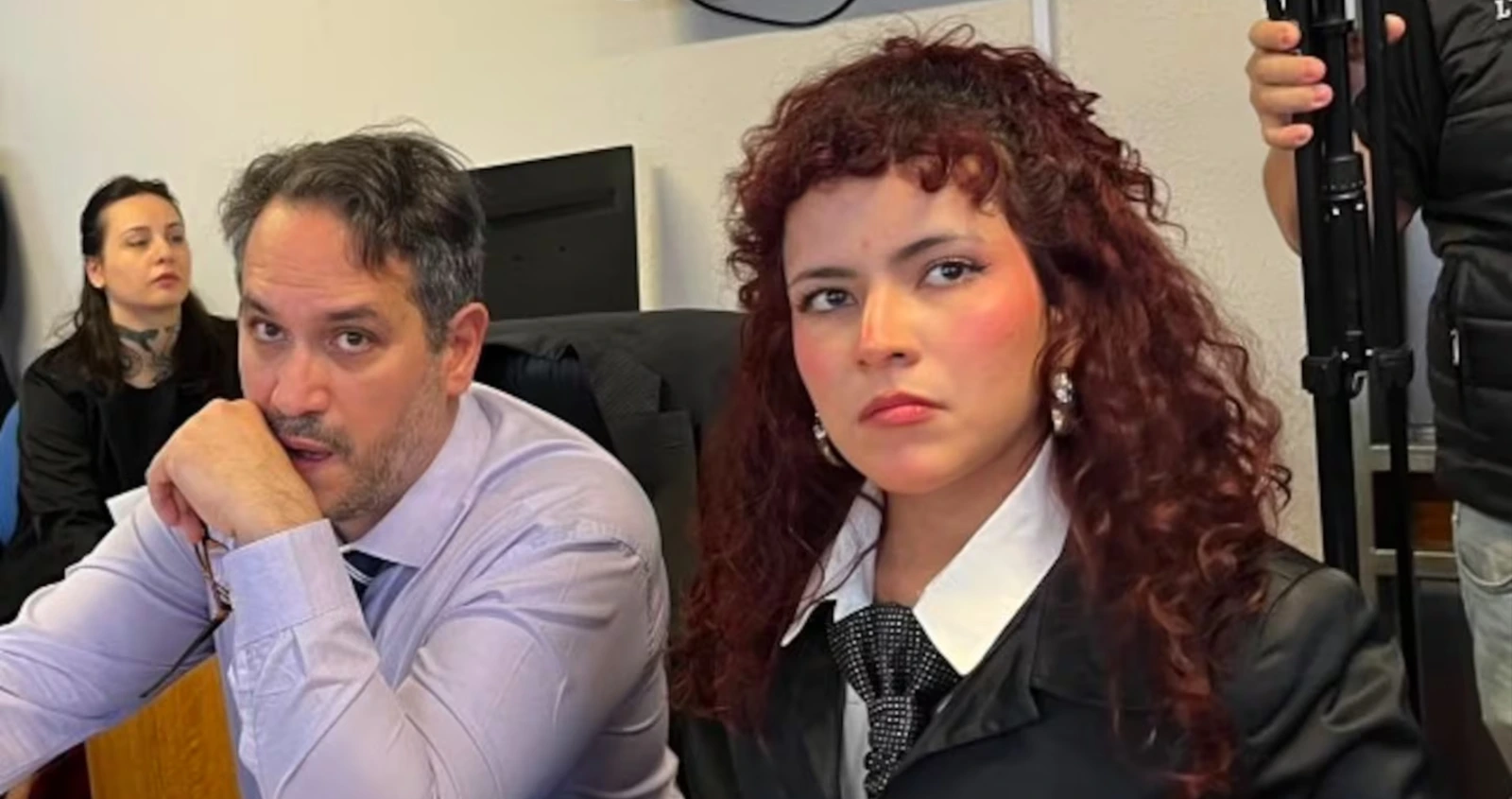 Alexa Miranda también declaró como testigo en la primera jornada del juicio.