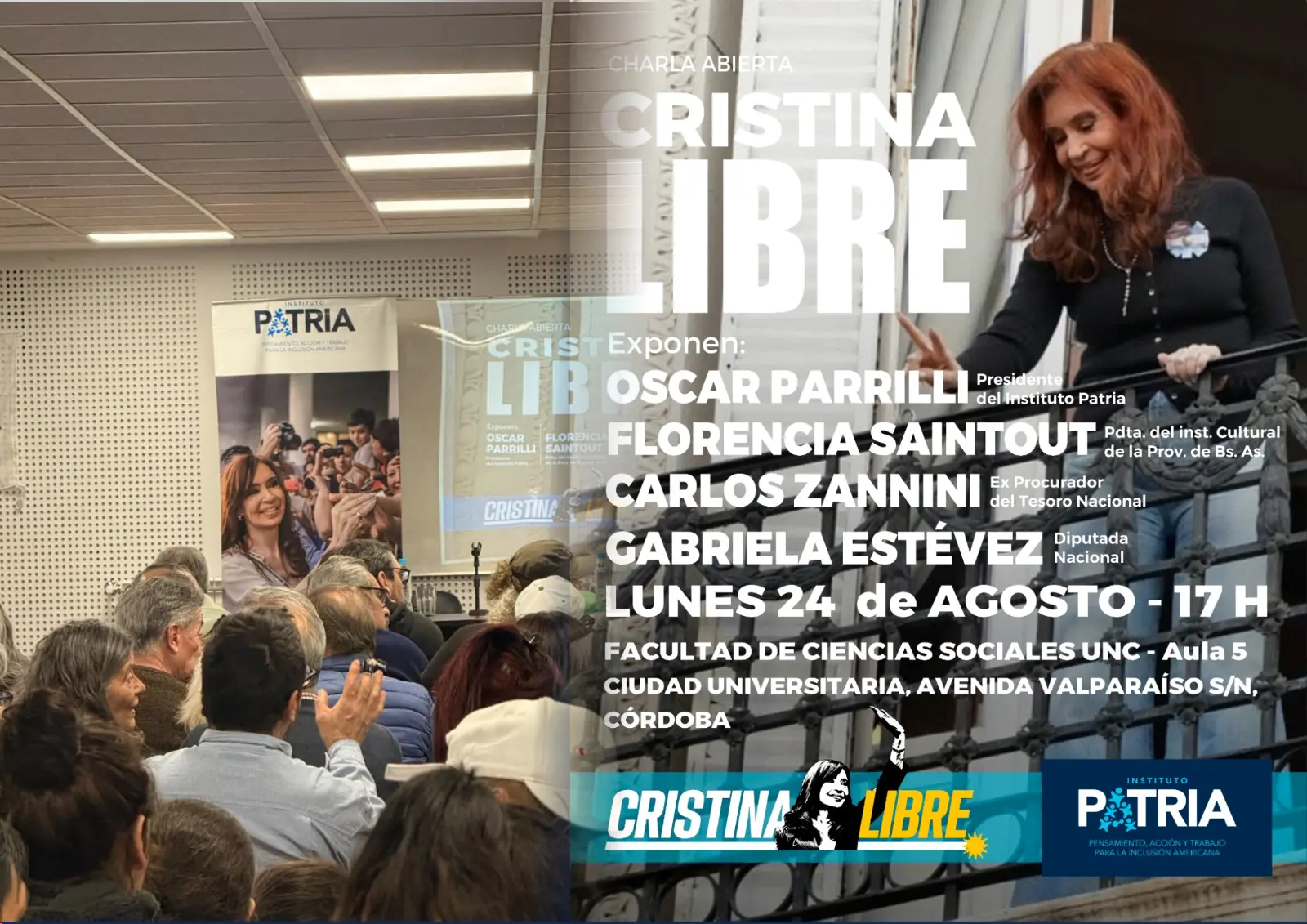 Detrás del show hay una pelea bastante más terrenal: sostener la única banca nacional que le queda al espacio en la provincia.
