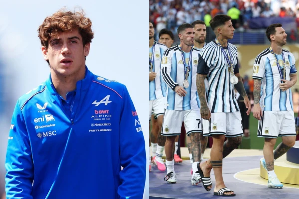 Franco Colapinto se refirió a la final del Mundial 2026: "Fue difícil como argentino. España mereció ganar"