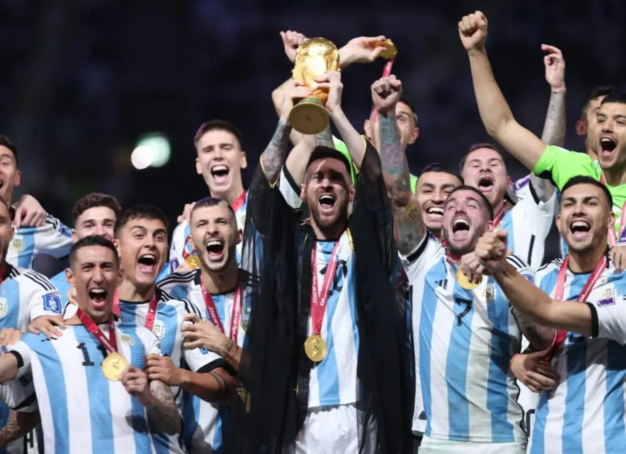 En 2022, Argentina había percibido 42 millones de dólares por ser campeón