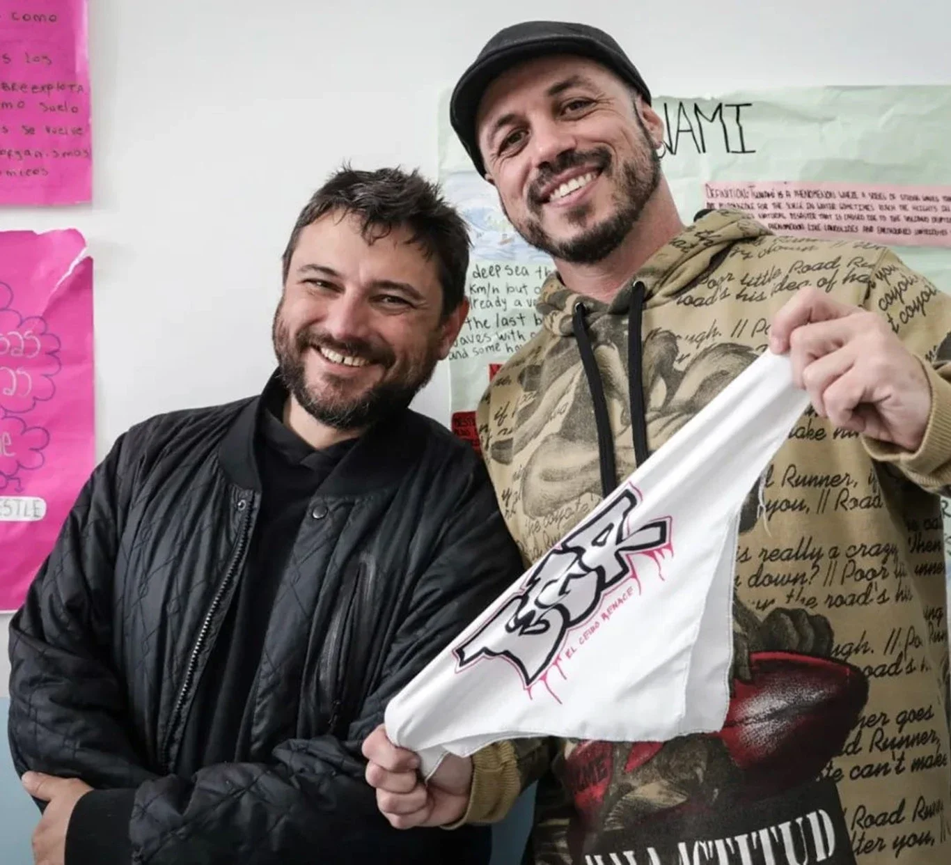 Nacho Levy y Juan Grabois