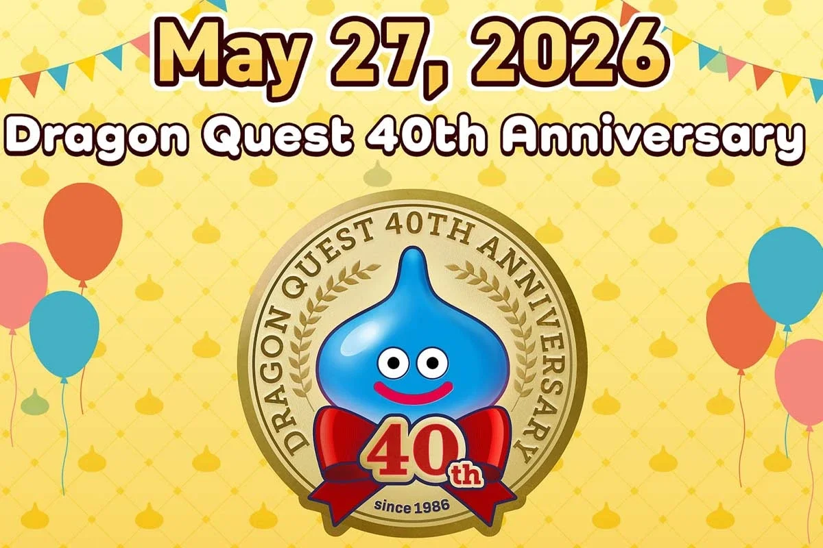 Square Enix finalmente confirmó el esperado evento por el 40º aniversario de Dragon Quest