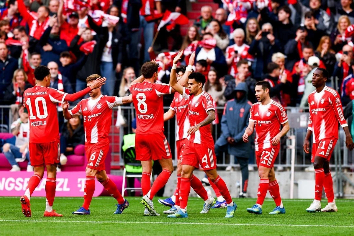 Bayern Munich became Bundesliga champion four dates before the end