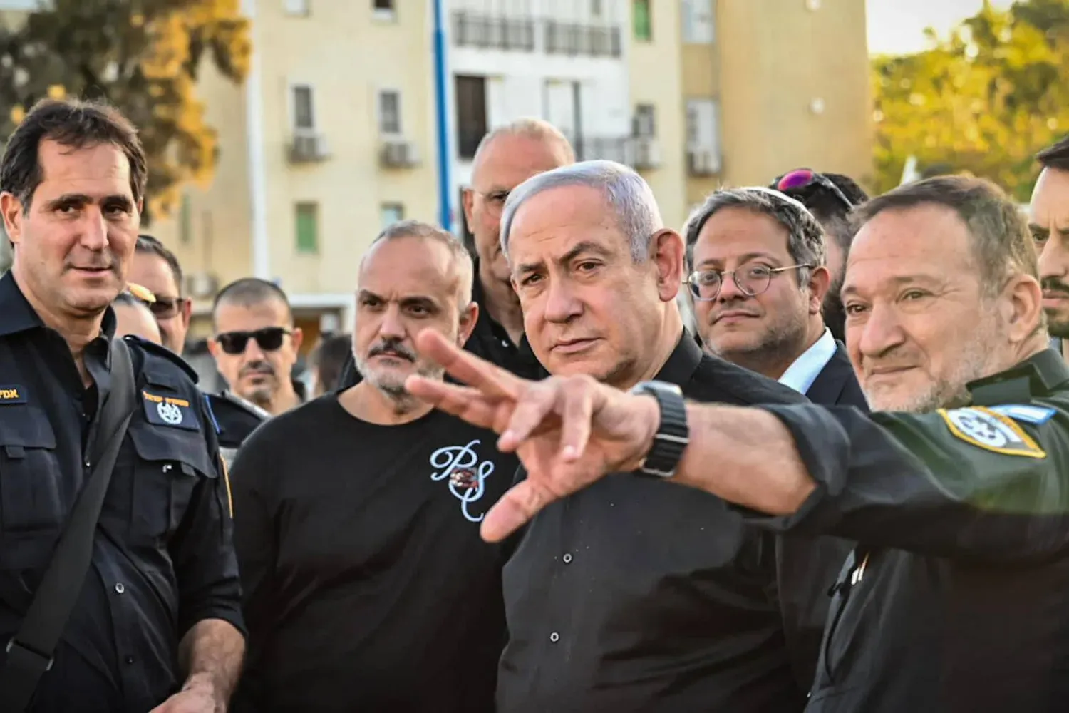 Benjamin Netanyahu.