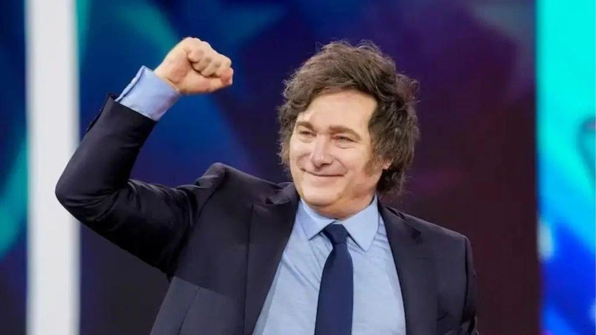 The president, Javier Milei.