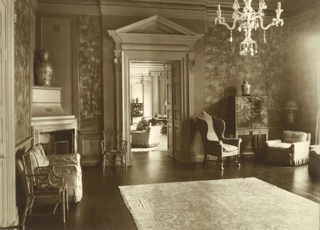 The salon of Philip Sassoon at Trent Park House in the late 1930s