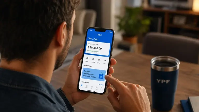 La app de YPF.