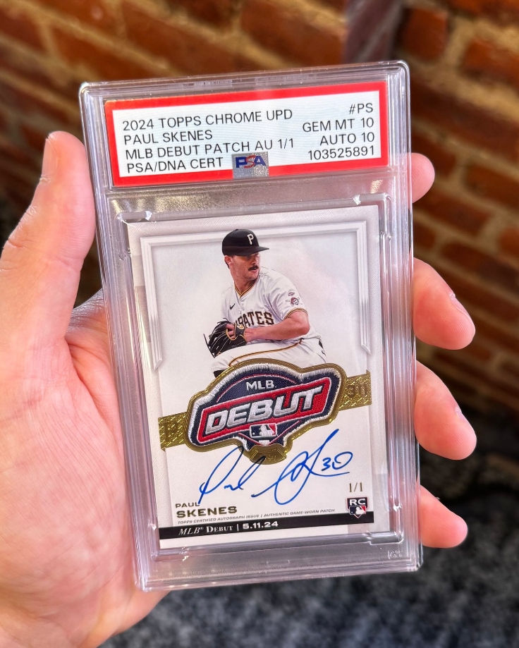 Fanatics would implement the famous “Debut Patch”