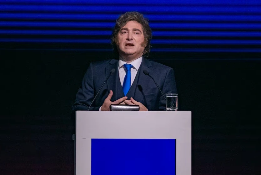 El presidente Javier Milei explicó el dato de inflación en el AmCham Summit 2026