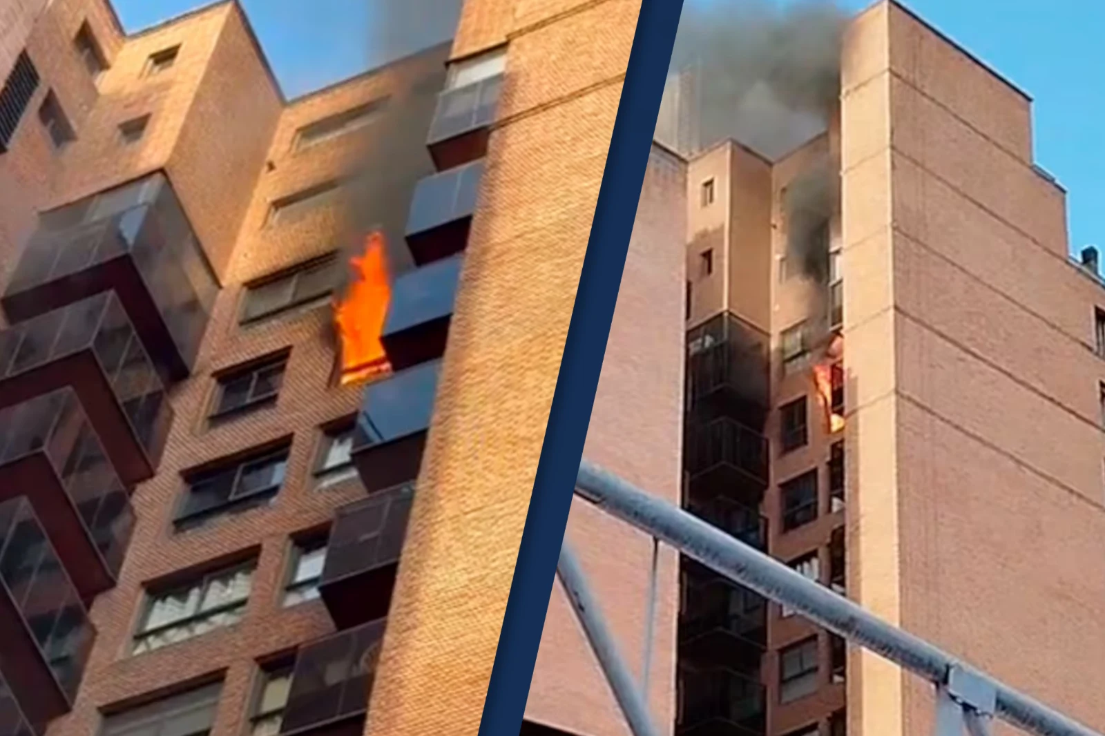 Pánico y humo en pleno Centro: así fue el incendio que obligó a evacuar un edificio de Córdoba