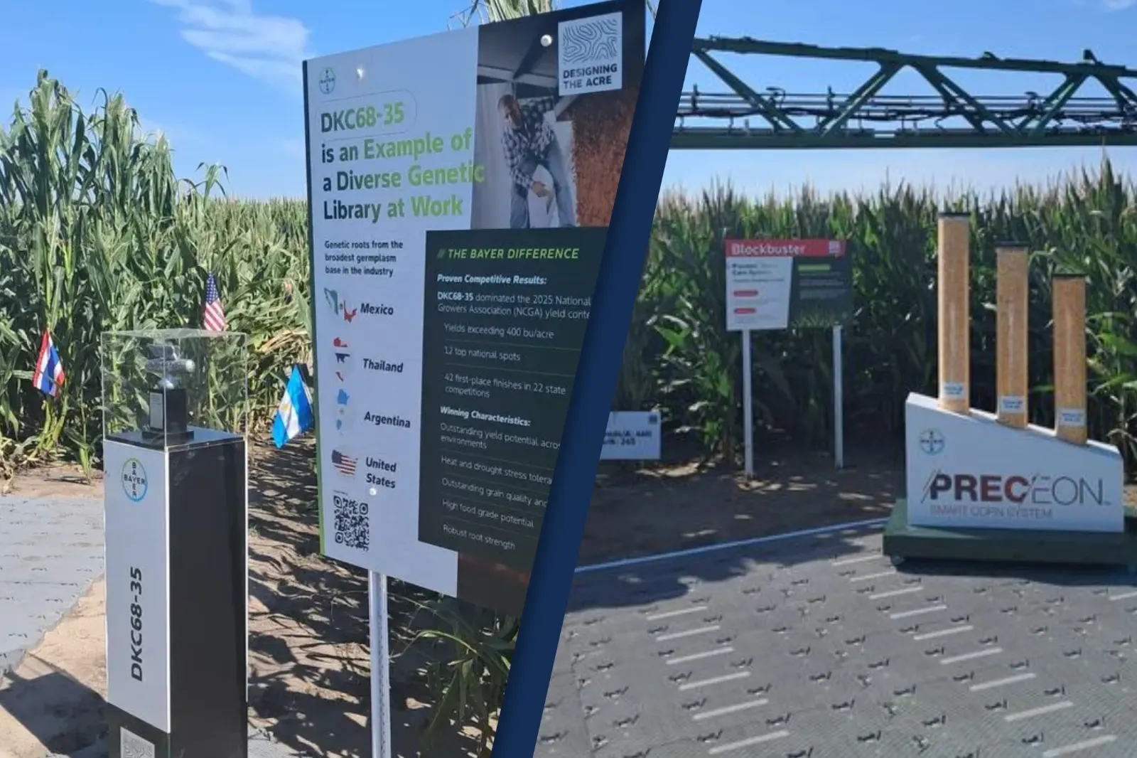 Maíz de baja estatura: la tecnología de Bayer que llega a Córdoba
