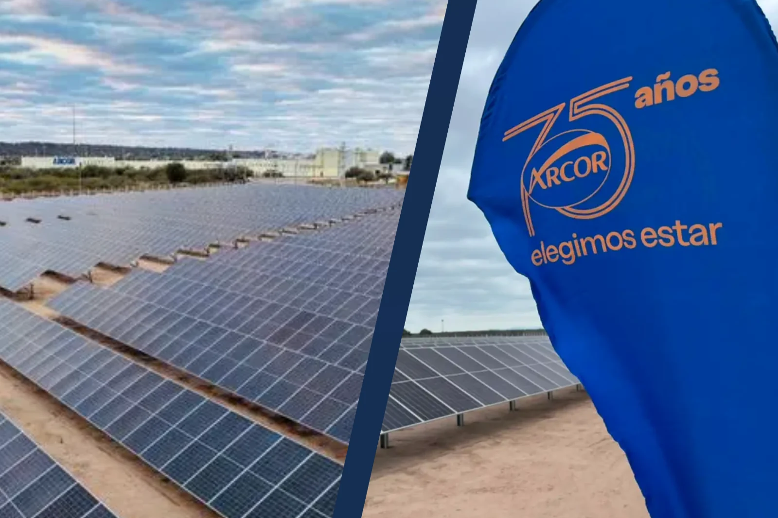 The Cordoban company Arcor invested US$3.8 million in a solar park in Catamarca