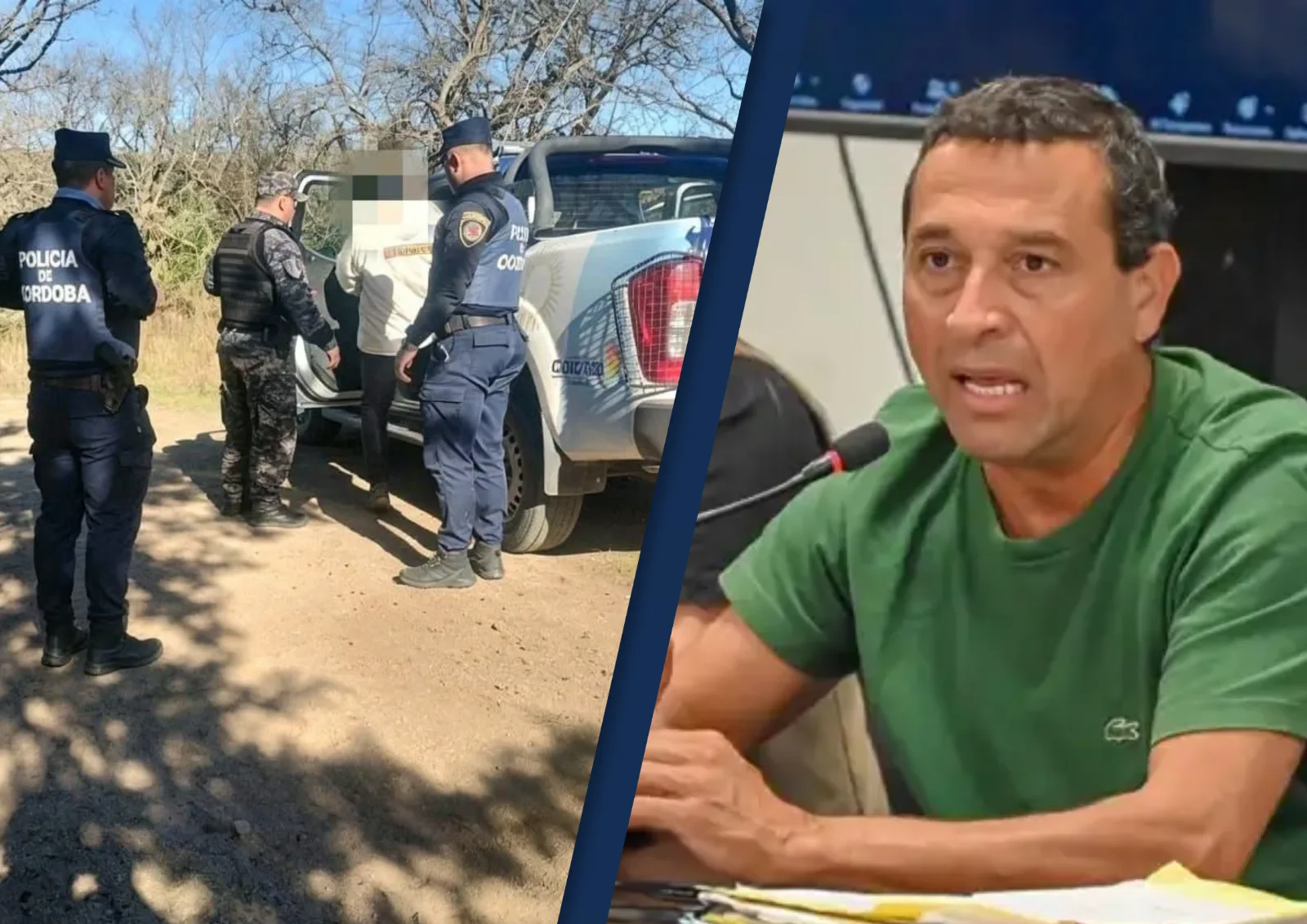  El material dataría de 2023, cuando Ramón "Cañito" Flores todavía era intendente de Villa de María de Río Seco