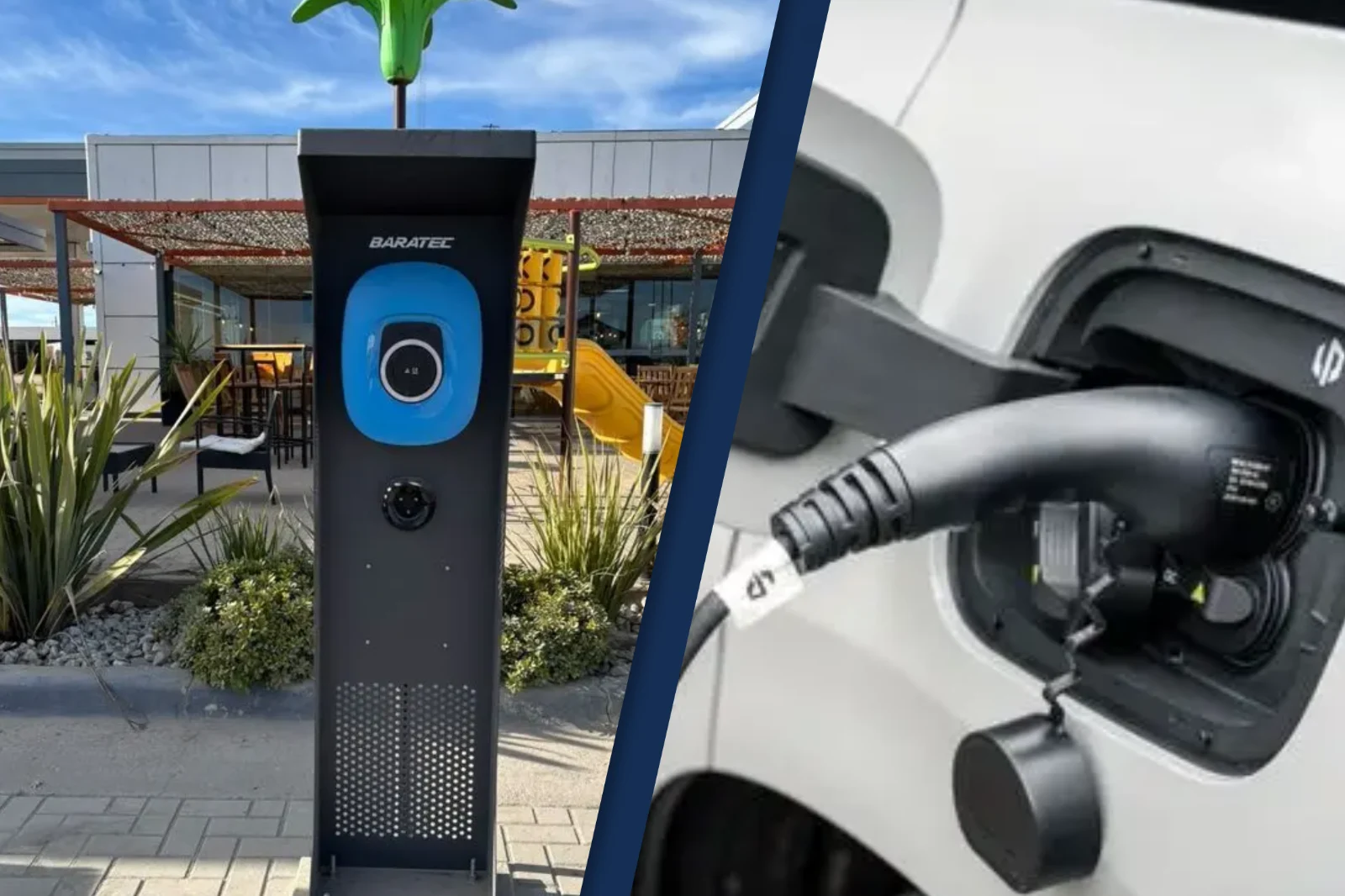 Los cargadores de autos eléctricos llegan a ciudades del interior de Córdoba antes que los propios vehículos