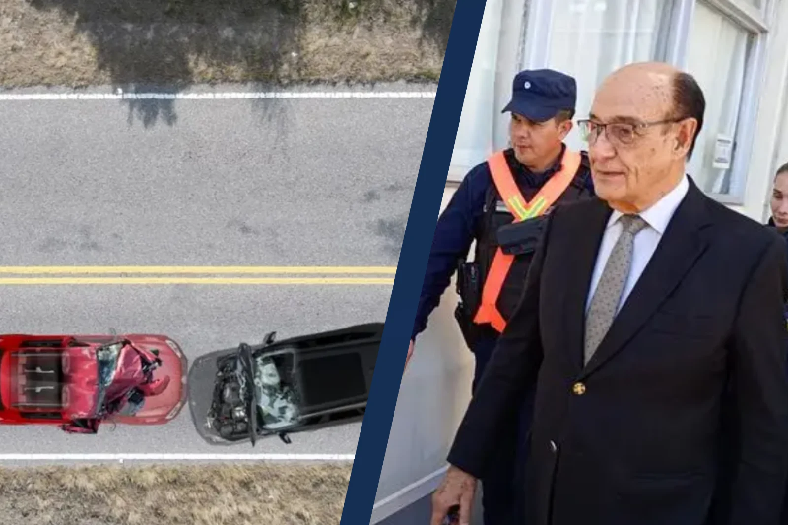 Peritos determinan que el BMW de Oscar González terminó invadiendo el carril de Bengoa