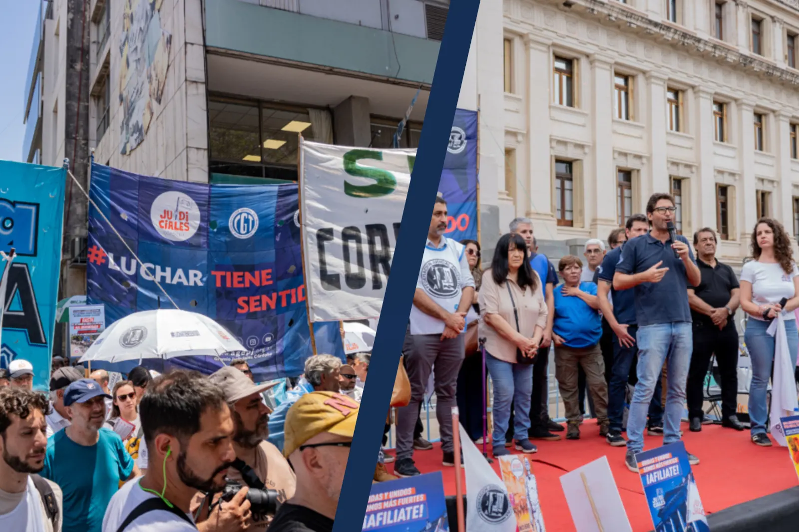 Judiciales de Córdoba volvieron a marchar por un reclamo salarial