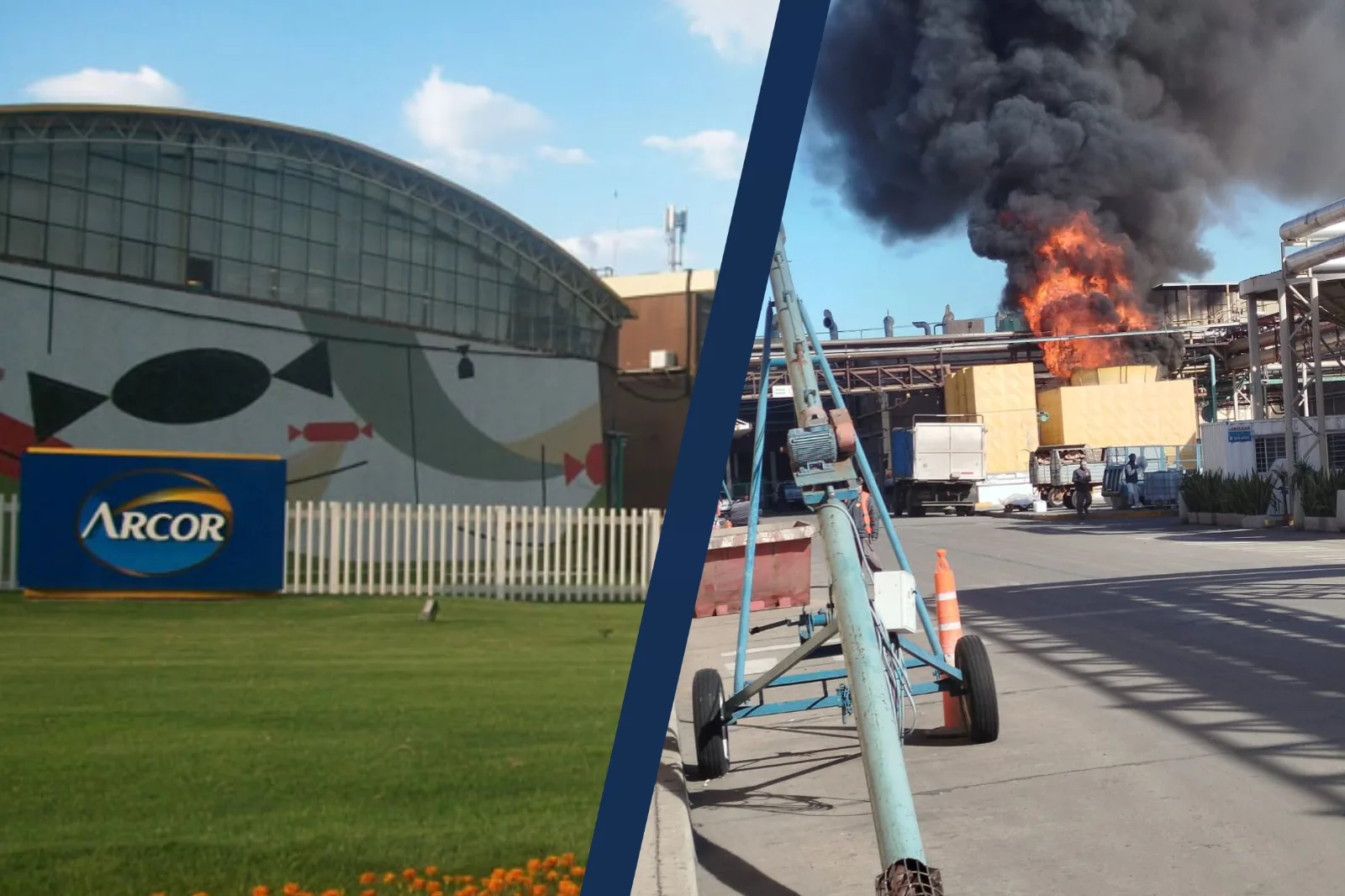 Un incendio afectó a la planta de Arcor en Arroyito y fue controlado sin heridos