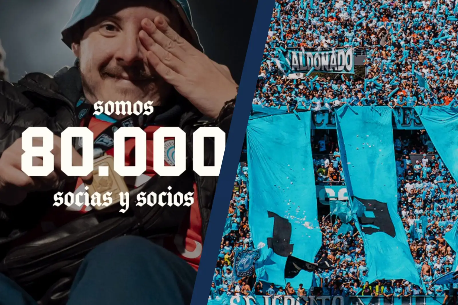 Belgrano alcanzó los 80.000 socios activos, un récord histórico