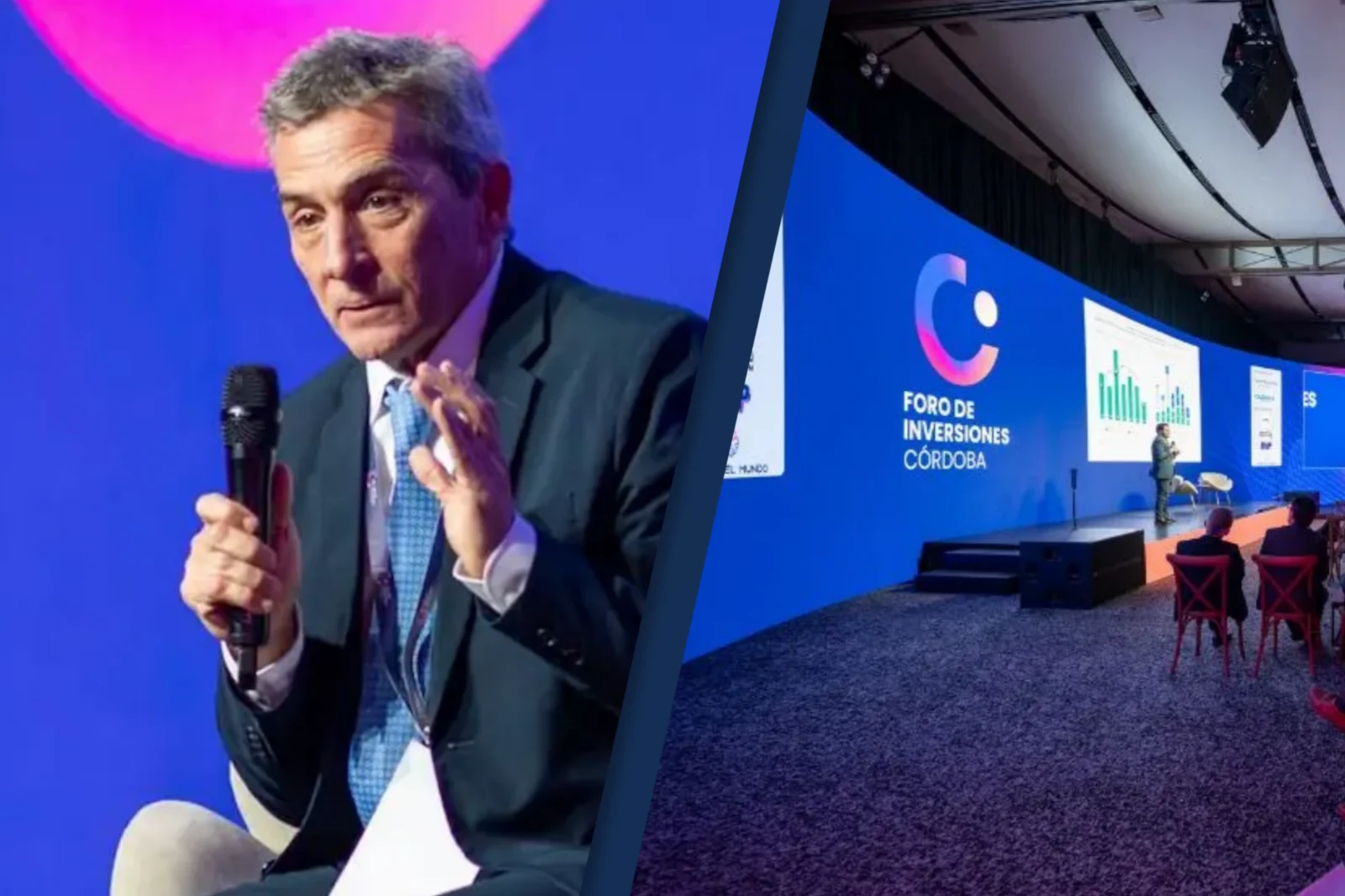 Ricardo Dessy en Córdoba: "Los gobernadores ahora compiten por inversiones, no por cheques"