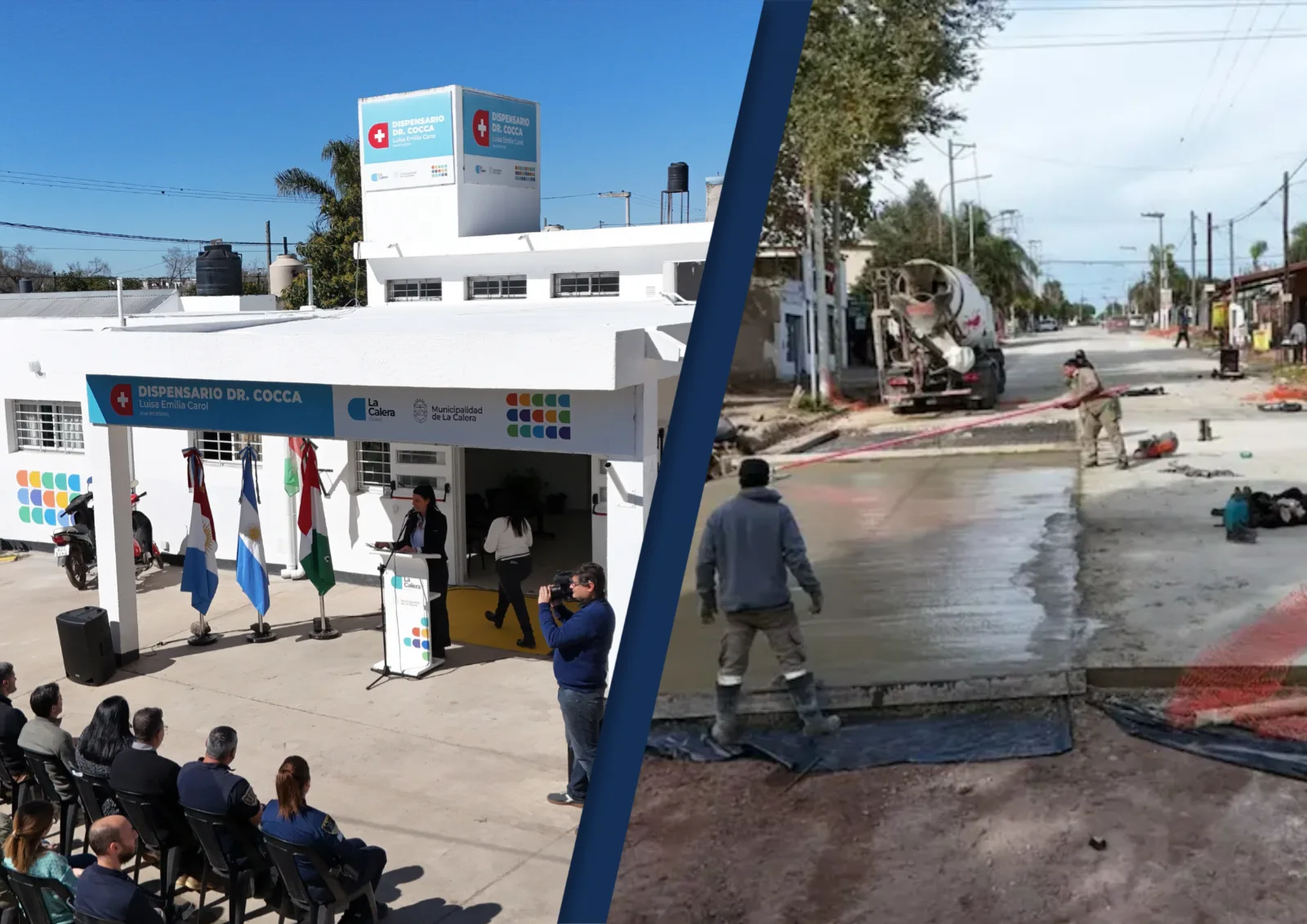 También se renovaron integralmente los dispensarios de Dr. Cocca y de La Campana.