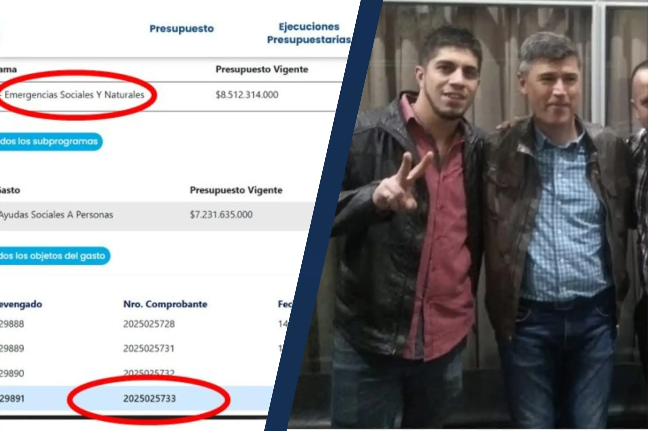 Denuncian que Claudio Barrelier, acusado por el crimen de Agostina Vega, habría cobrado subsidios estatales en Córdoba