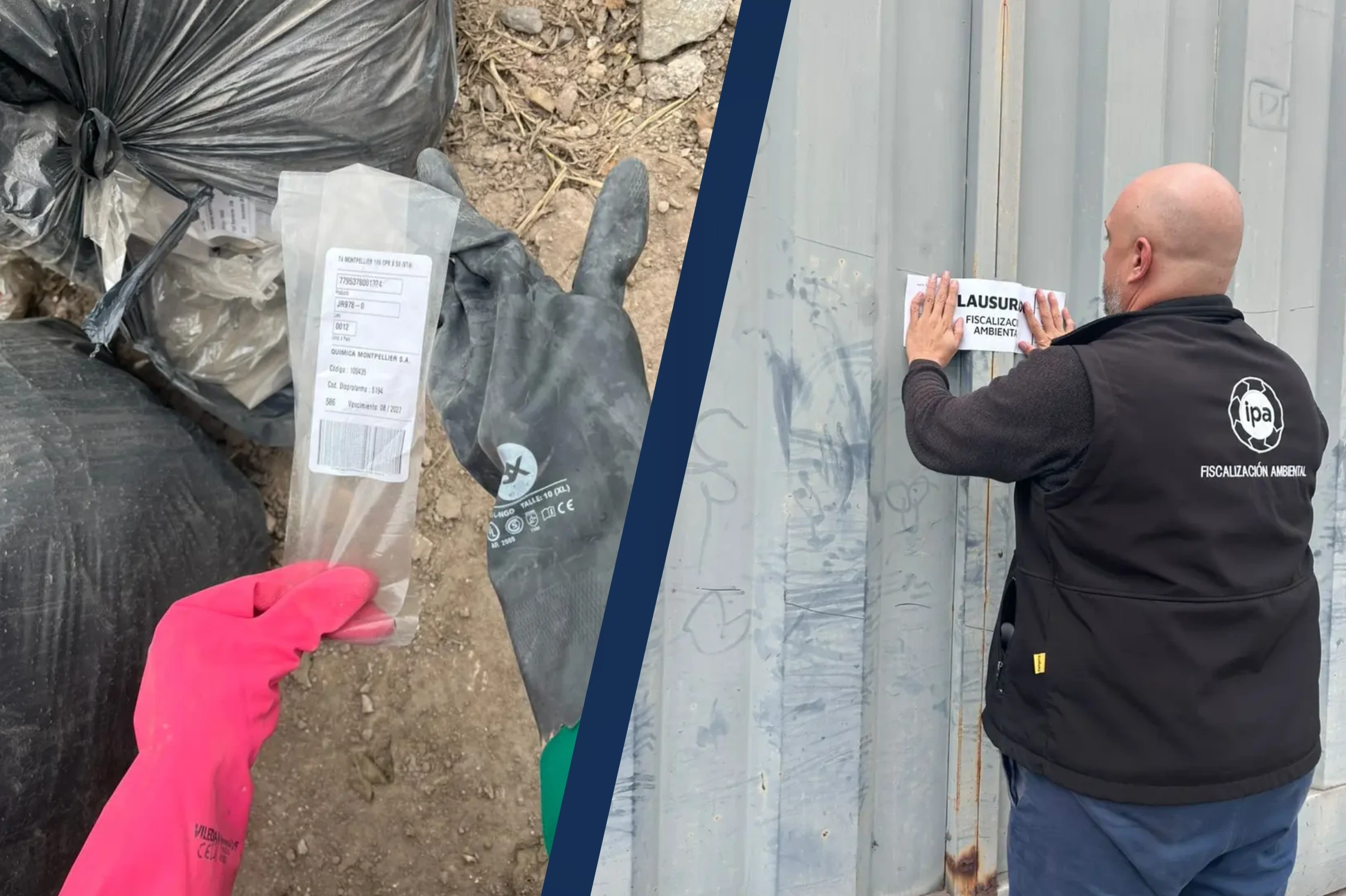 Clausura a reconocida droguería en Córdoba tras el hallazgo de basura ilegal