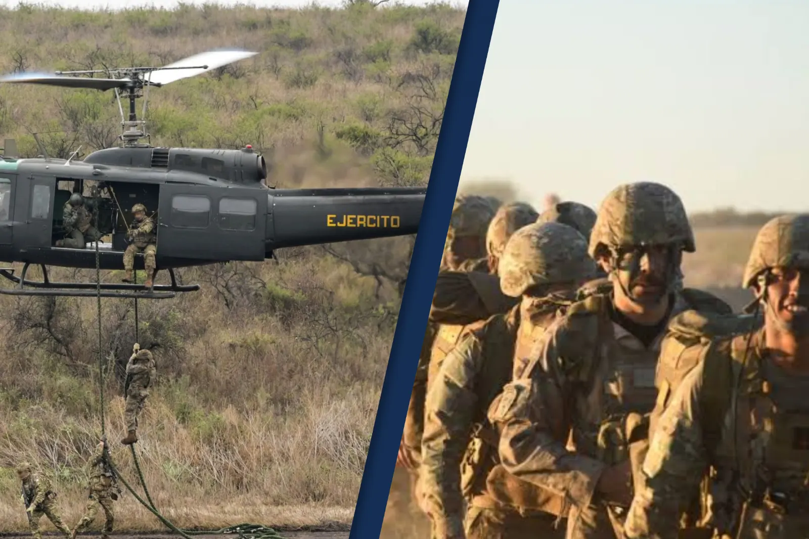 Nuevo helipuerto y maniobras militares en la Central Nuclear Embalse