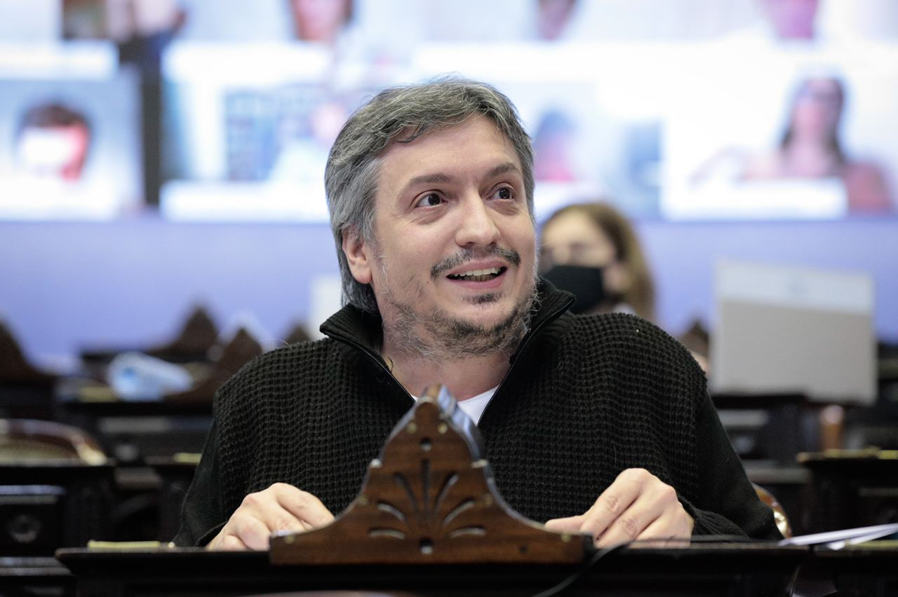 Máximo Kirchner.