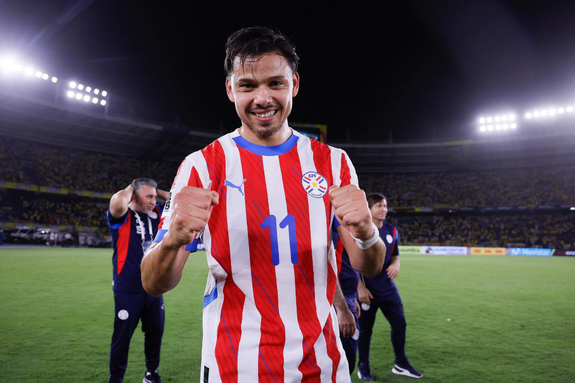 Ángel Romero intentará meterse dentro de lo convocados de Paraguay para el Mundial 2026