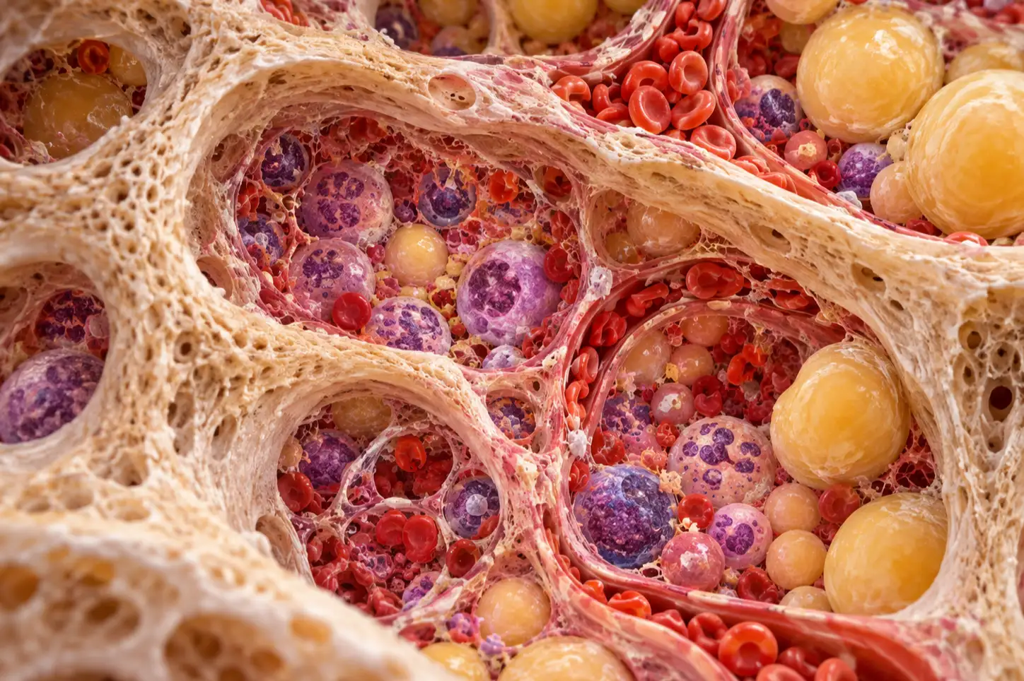 Médula ósea: la fábrica silenciosa de las células de la sangre