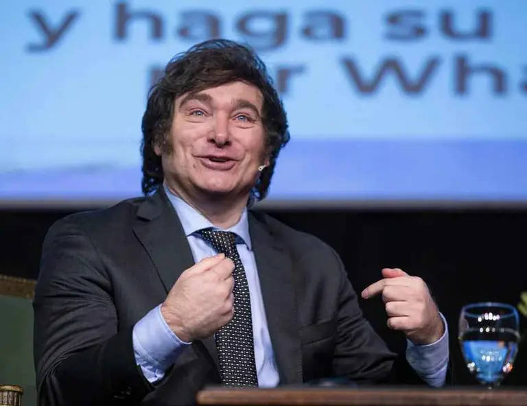 El presidente, Javier Milei.