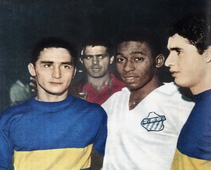 Sanfilippo jugó la final de la Copa Libertadores 1963 ante el Santos de Pelé